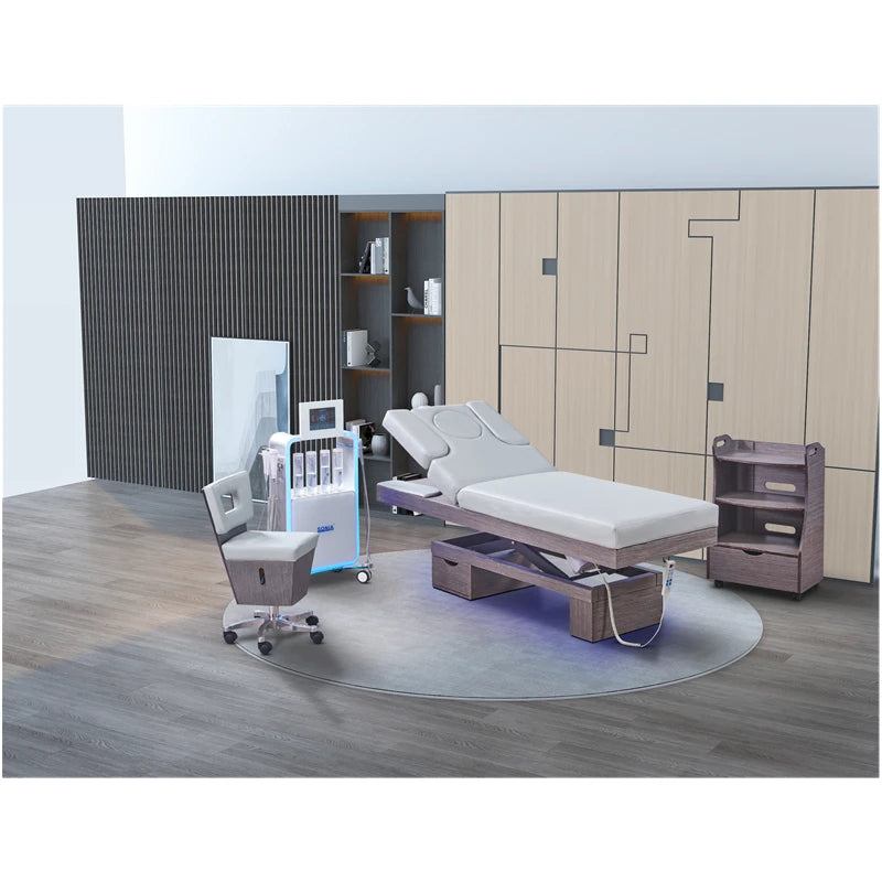 Electric Facial Massage Bed