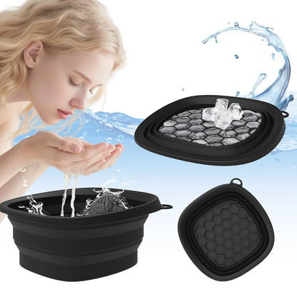 Portable Face Ice Bath Bowl