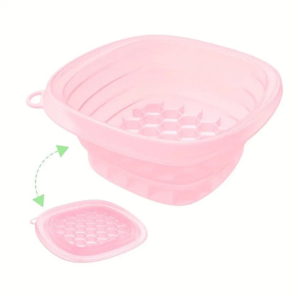 Portable Face Ice Bath Bowl