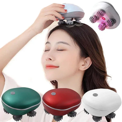 Multi-Functional Head Massager