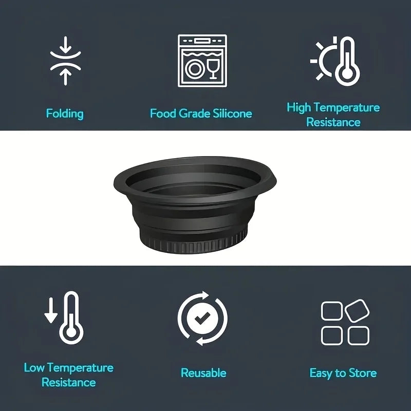 Portable Face Ice Bath Bowl