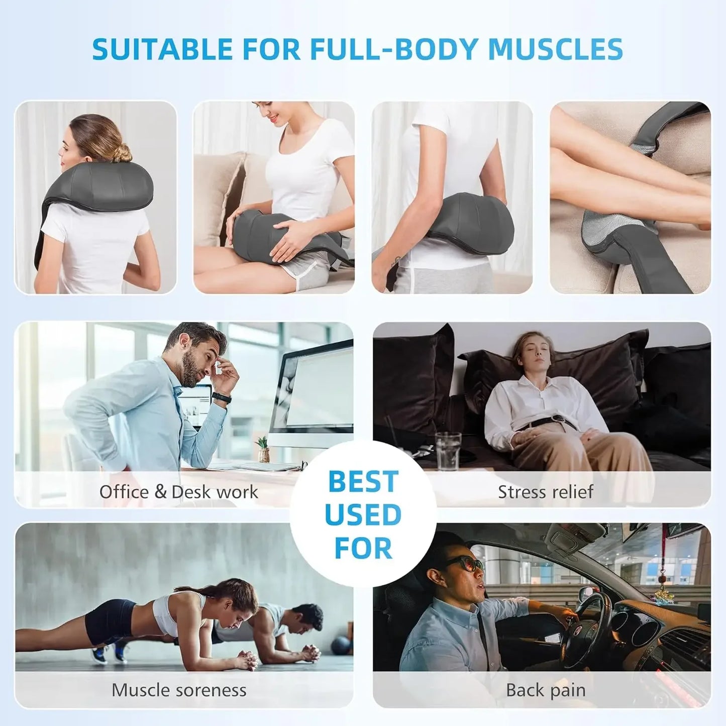 Portable Full Neck massager