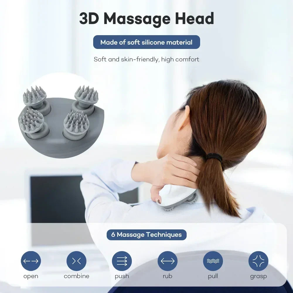 Multi-Functional Head Massager