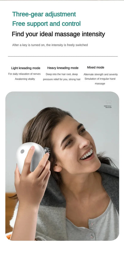 Multi-Functional Head Massager