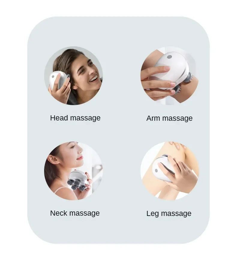 Multi-Functional Head Massager