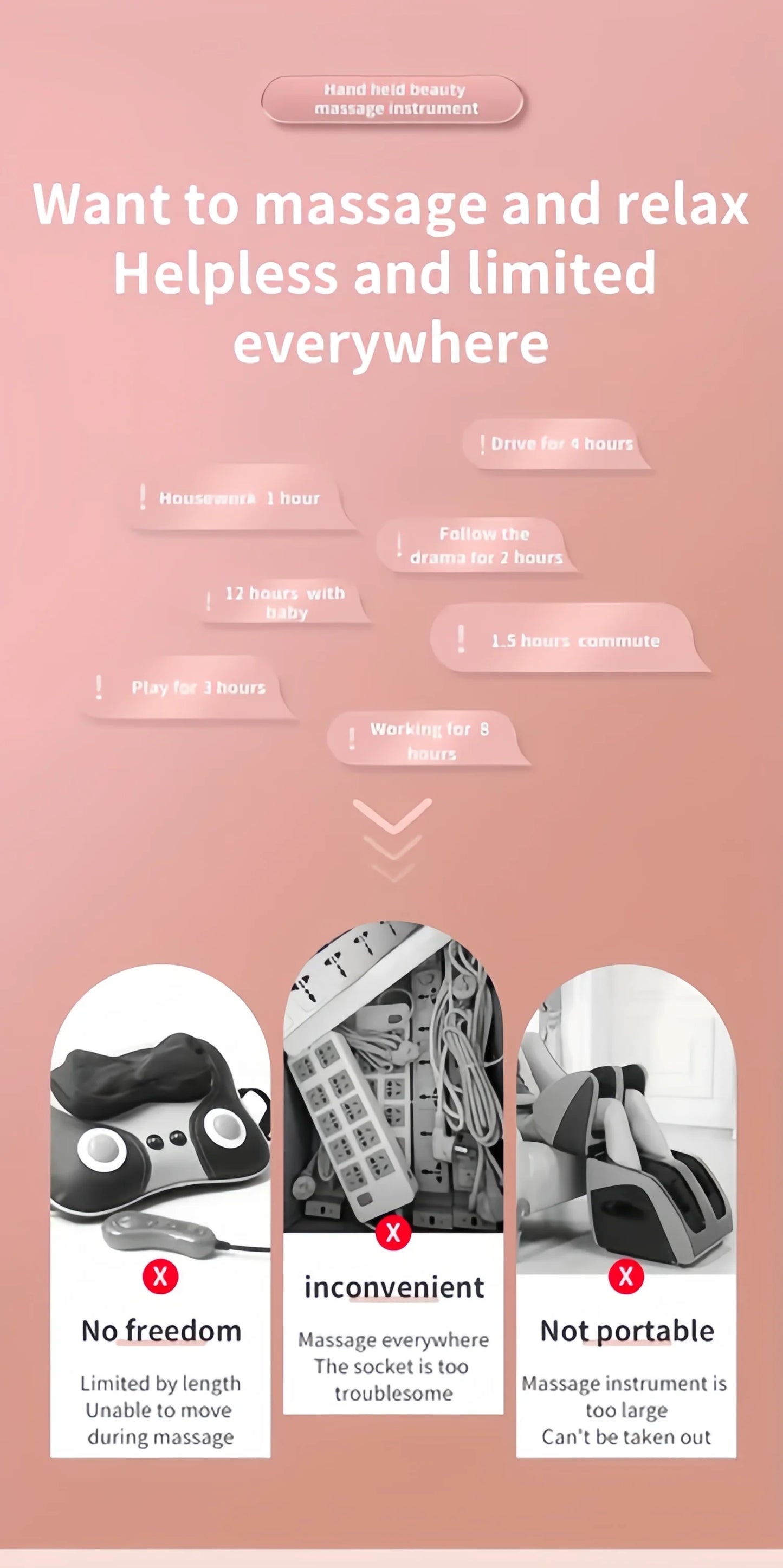 Handheld Body Massager